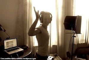 ME AND THE WHITE RABBITS - 'GROOVE ATTACK' - Vocal Recordings @Home Studio UK