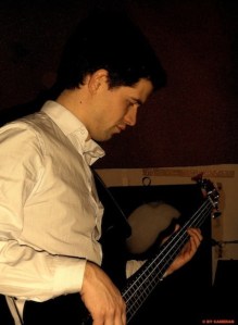 ME AND THE WHITE RABBITS Rehearsal - André Porter on Bass