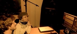 ME AND THE WHITE RABBITS - Bass Recordings For The 1.Studio Album @ Studio Berlin 2014