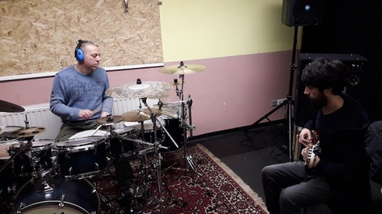 Valentin Schaffhauser on Drums and David on Bass